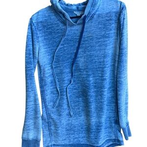 Jane and Delancey Blue Relaxed Super Soft Long Sleeve Hoodie Size XS